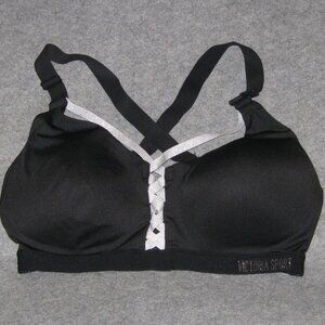 Victoria's Secret Sport Sports Bra 34D Black NEW